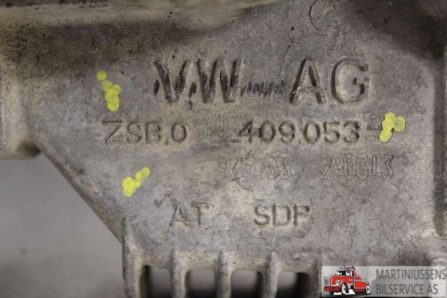 Girkasse 4WD fordelingskasse til VW Passat 2011-2015 (B7) (B7) (VOLKSWAGEN||ZSB 0 409.053)