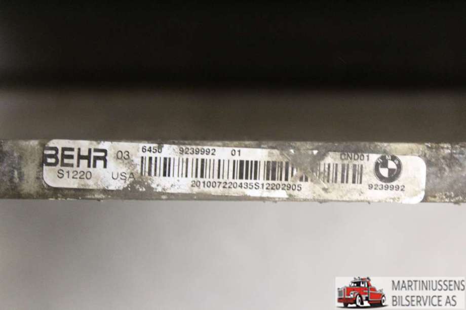 Aircondition radiator til BMW X5 2007-2013 (E70) (E70) (BMW||9239992)