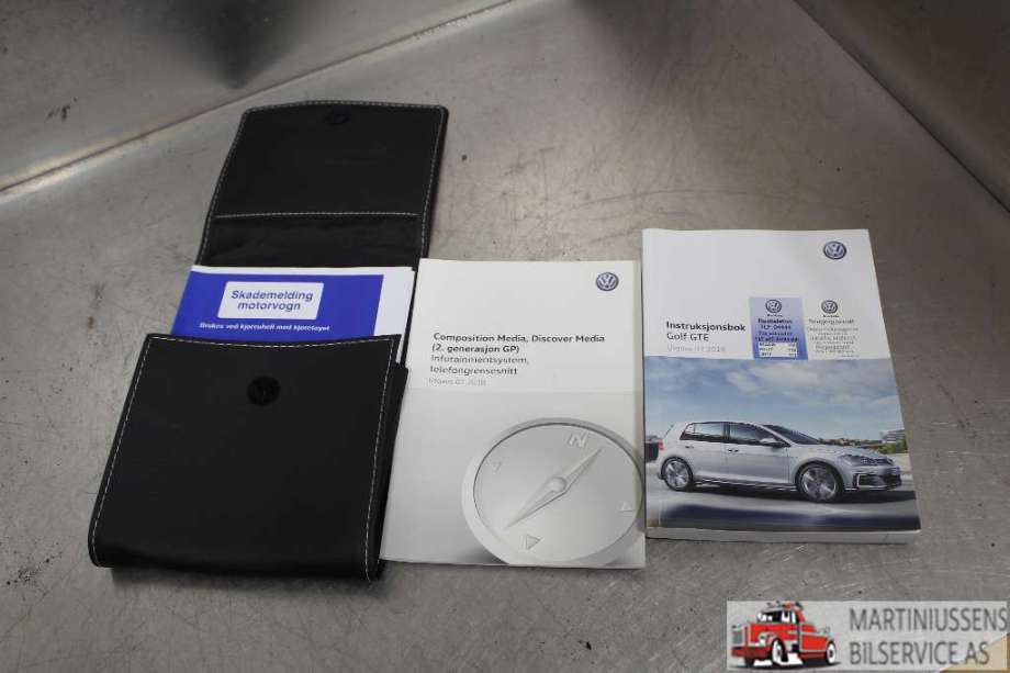 Instruksjonsbok til VW e-Golf 2017-2020 (Fase 2)  (VOLKSWAGEN|)