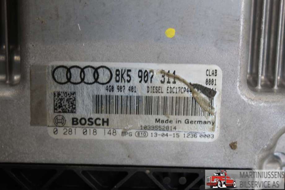 Styreenhet motor til Audi A5 2007-2016 (Type I)  (AUDI||8K5 907 311)