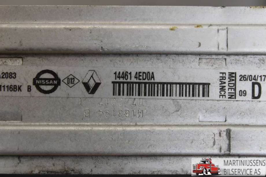 Intercooler til Renault Megane 2016-->> Type IV  (RENAULT||14461 4ED0A)