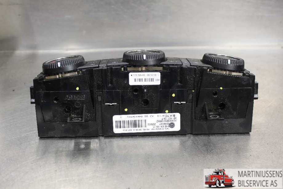 Varmeapparat betjening til VW Crafter 2011-2016 (Type I, Fase 2)  (VOLKSWAGEN||2E1 927 139 F)
