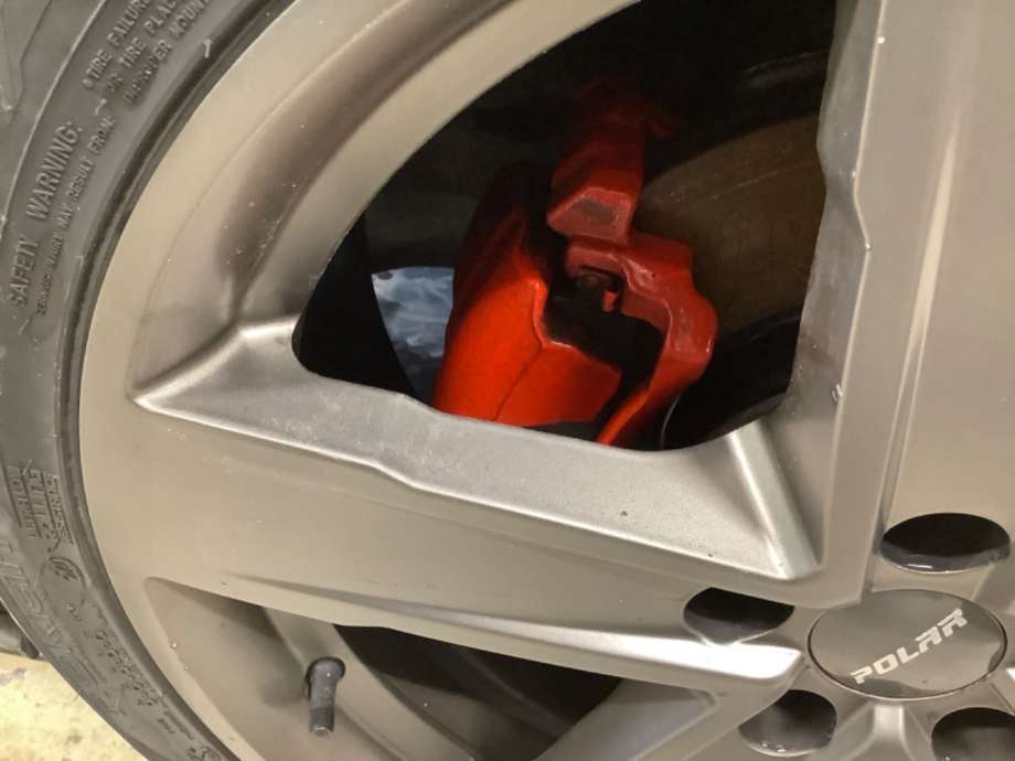 Bremsecaliper brakett til Audi TT, 2015-->> (Type III)  (AUDI|)