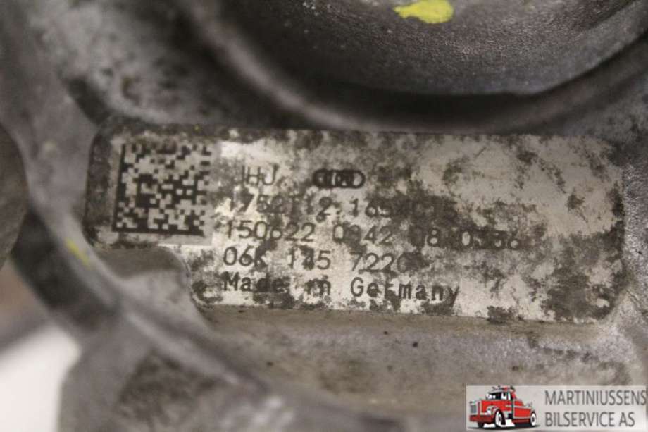 Turbo til Audi TT 2015-->> (Type III) (AUDI|06K 145 722 G||06K.145.722 G)