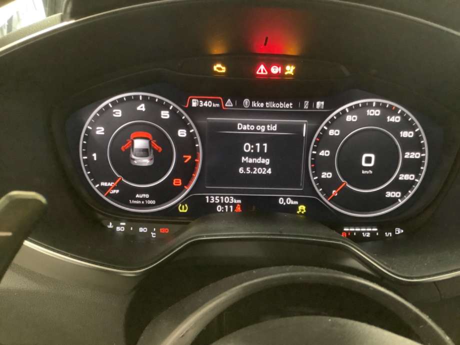 Speedometer til Audi TT 2015-->> (Type III) (AUDI|)