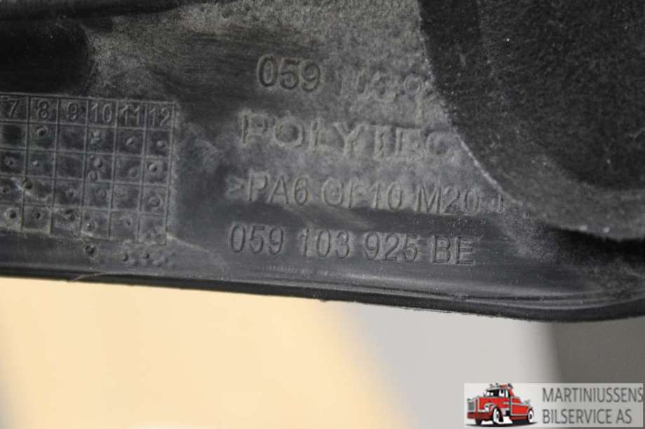 Motordeksel over motor til Audi A5 2007-2016 (Type I)  (AUDI||059 103 925 BE)