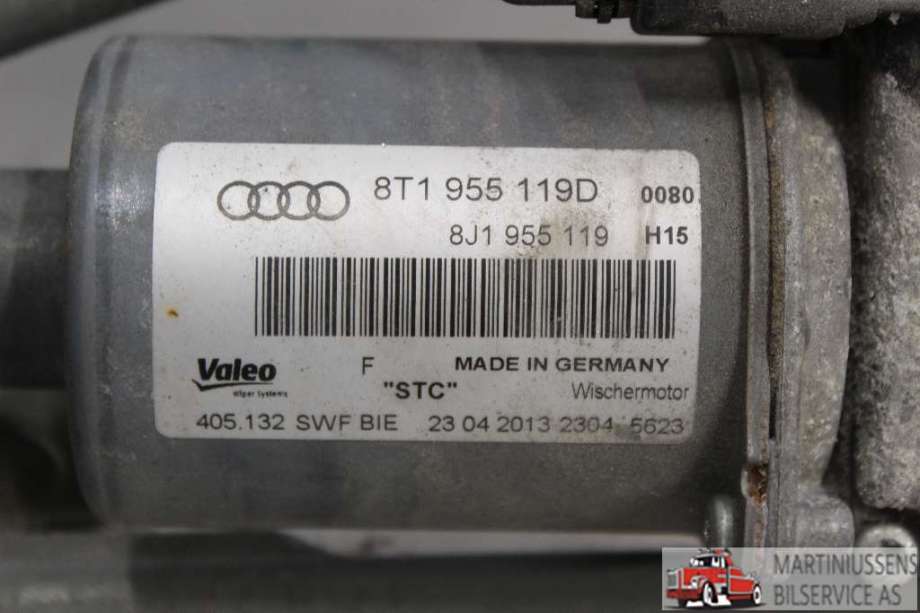 Viskermotor frontrute til Audi A5 2007-2016 (Type I)  (AUDI||8T1 955 119D)