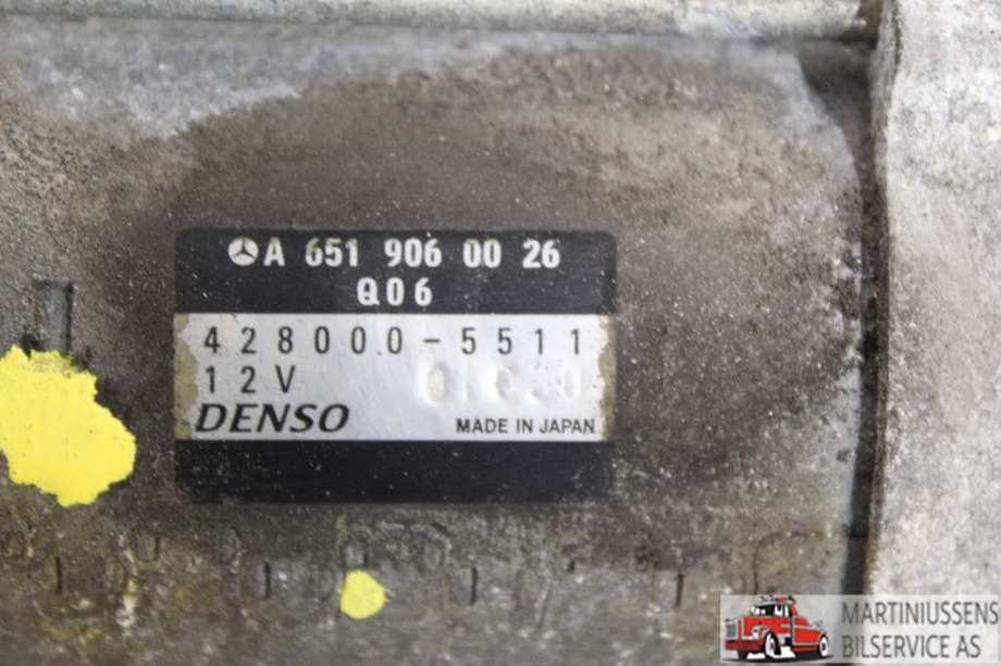 Starter diesel til Mercedes Sprinter 2018-->> (907/910) (907/910) (MERCEDES||A9072704900)