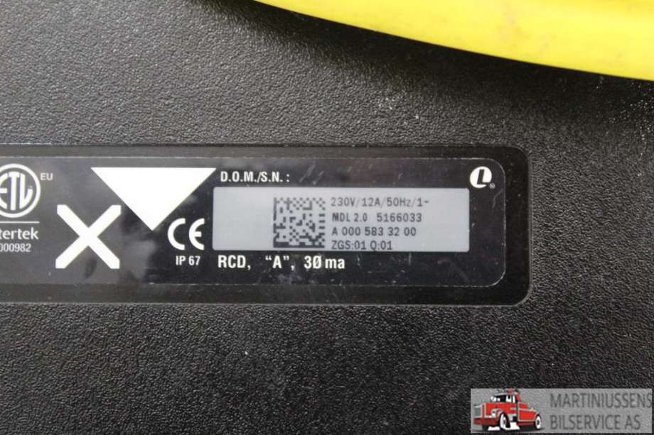 Batterilader kabel til Mercedes B-Klasse 2011-2018 (W246) (W246) (MERCEDES||A0005833200)