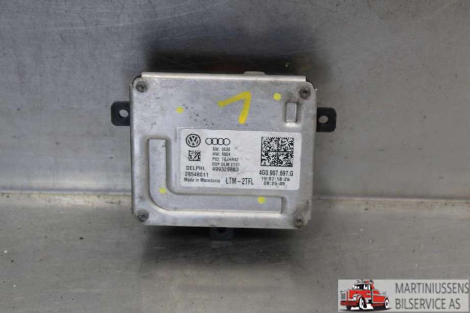 Styreenhet xenon/ballast til VW Caddy, 2015-2020 (Type III, Fase 3)  (VOLKSWAGEN|4G0907697G)