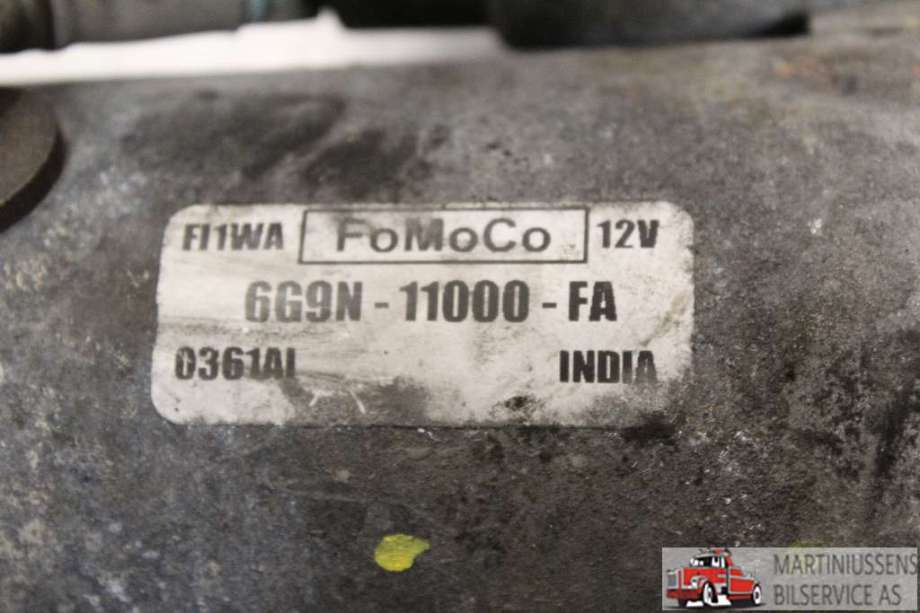Starter diesel til Ford C-Max 2010-2015 (Type II, Fase 1)  (FORD|GG9N-11000-FA|)