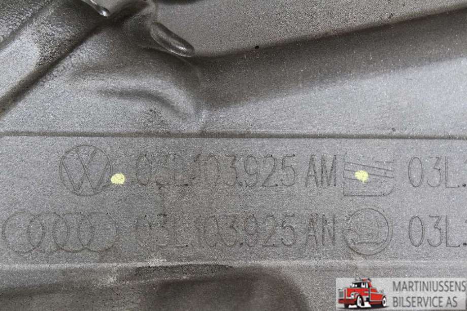 Motordeksel over motor til VW Tiguan 2007-2011 (Type I, Fase 1)  (VOLKSWAGEN||03L.103.925AM)