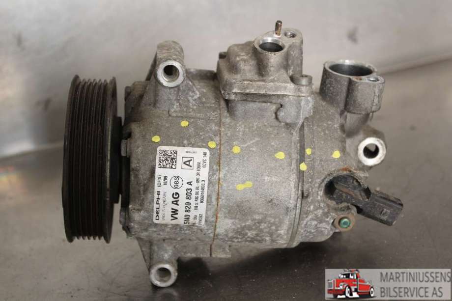 Aircondition kompressor til VW Tiguan, 2007-2011 (Type I, Fase 1)  (VOLKSWAGEN|)