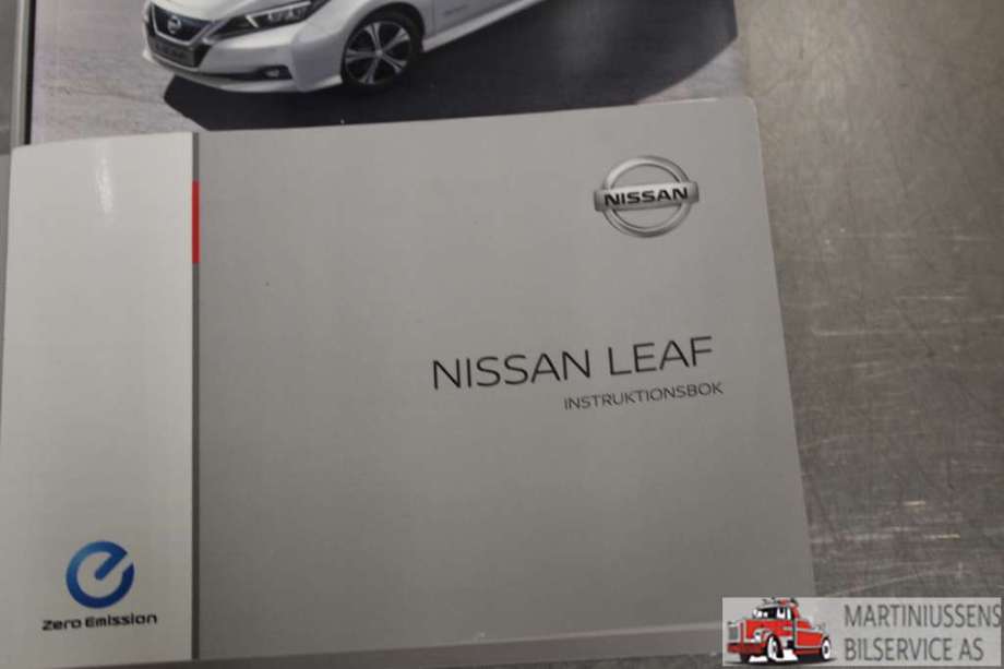 Instruksjonsbok til Nissan Leaf 2018-->> (Type II)  (NISSAN|)