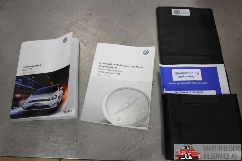 Instruksjonsbok til VW e-Golf 2017-2020 (Fase 2)  (VOLKSWAGEN|)