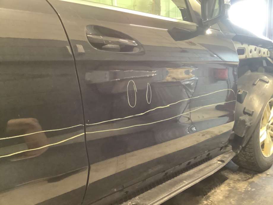 Dør høyre foran til Mercedes ML, 2011-2015 (Fase 1) (W166) (W166) (MERCEDES|)