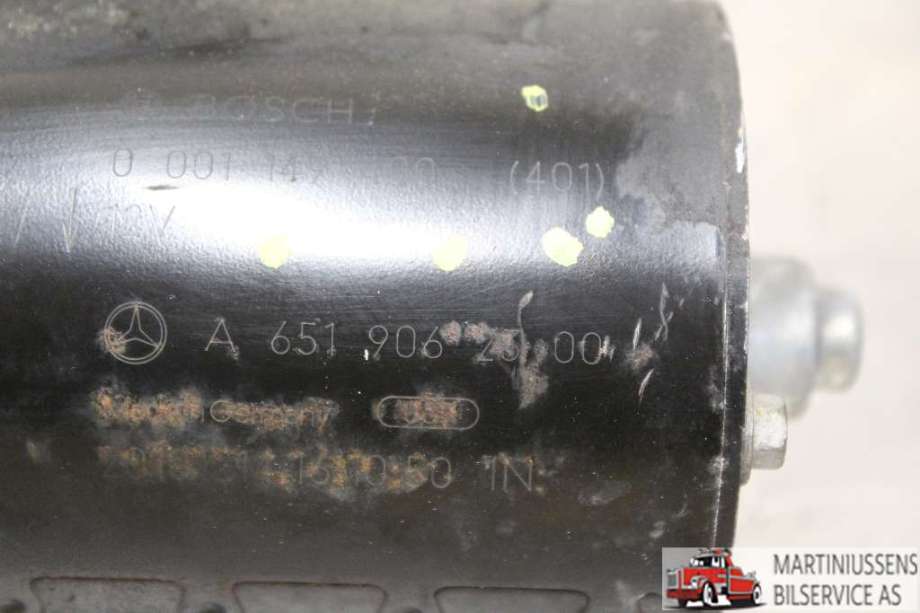 Starter diesel til Mercedes ML 2011-2015 (Fase 1) (W166) (W166) (MERCEDES||A 651 906 23 00)
