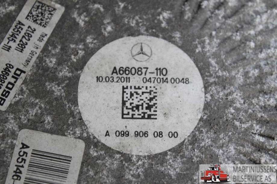 Kjølevifte til Mercedes ML 2011-2015 (Fase 1) (W166) (W166) (MERCEDES||A66087-110)