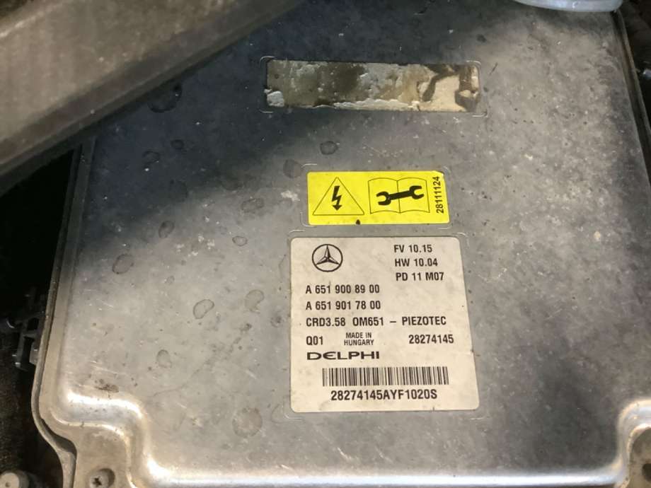 Styreenhet motor til Mercedes ML, 2011-2015 (Fase 1) (W166) (W166) (MERCEDES|)