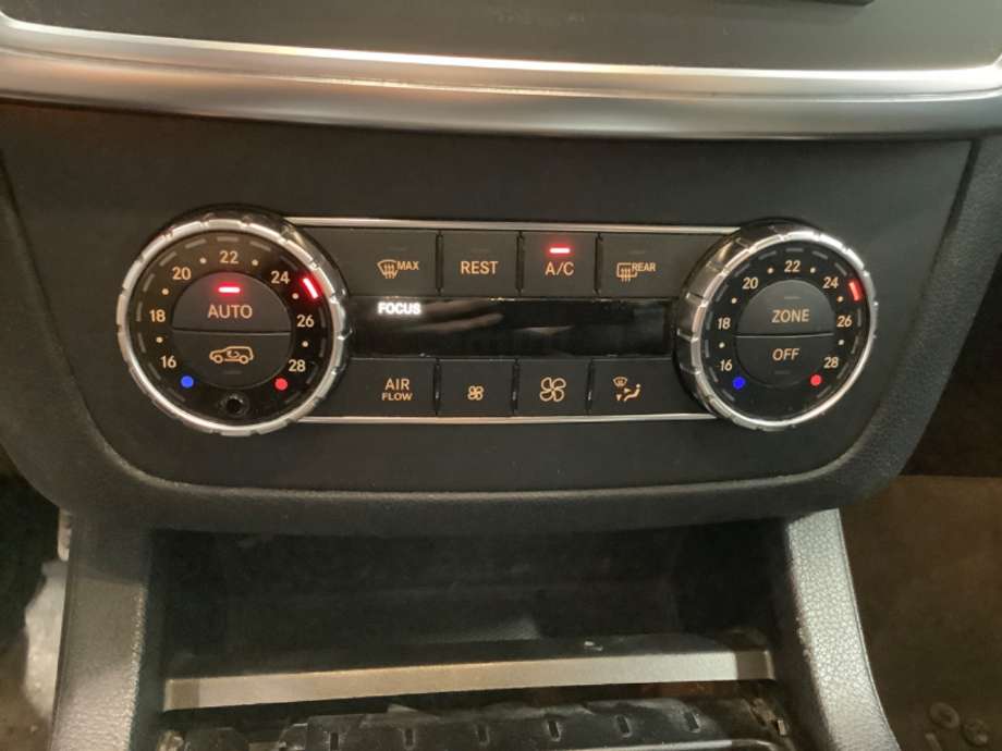 Varmeapparat betjening til Mercedes ML, 2011-2015 (Fase 1) (W166) (W166) (MERCEDES|)