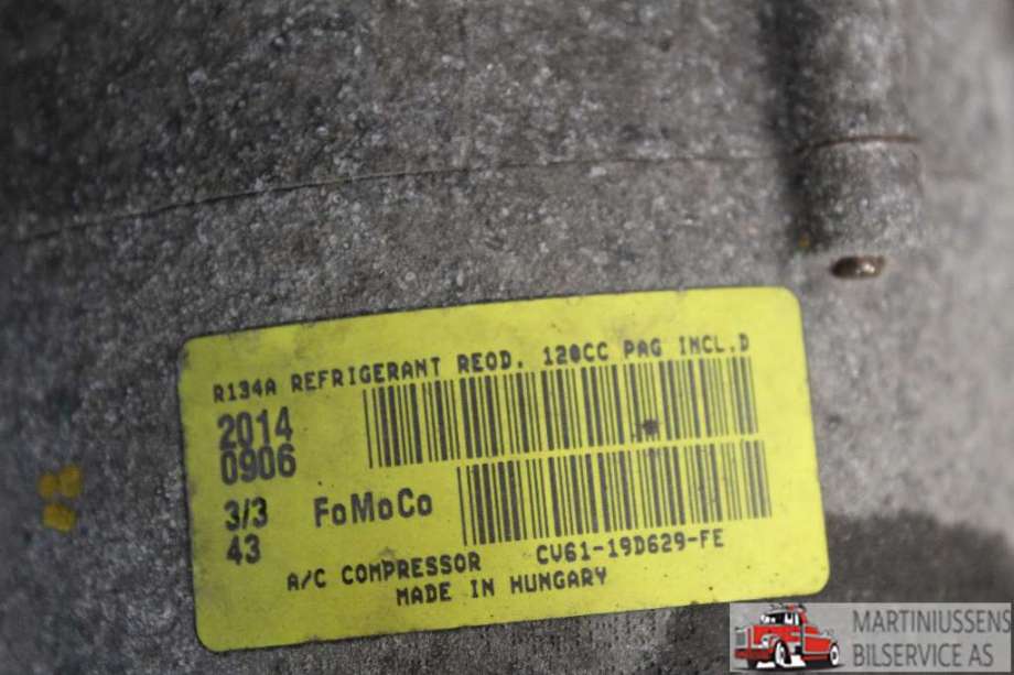 Aircondition kompressor til Ford C-Max 2010-2015 (Type II, Fase 1)  (FORD||CV61-19D629-FE)