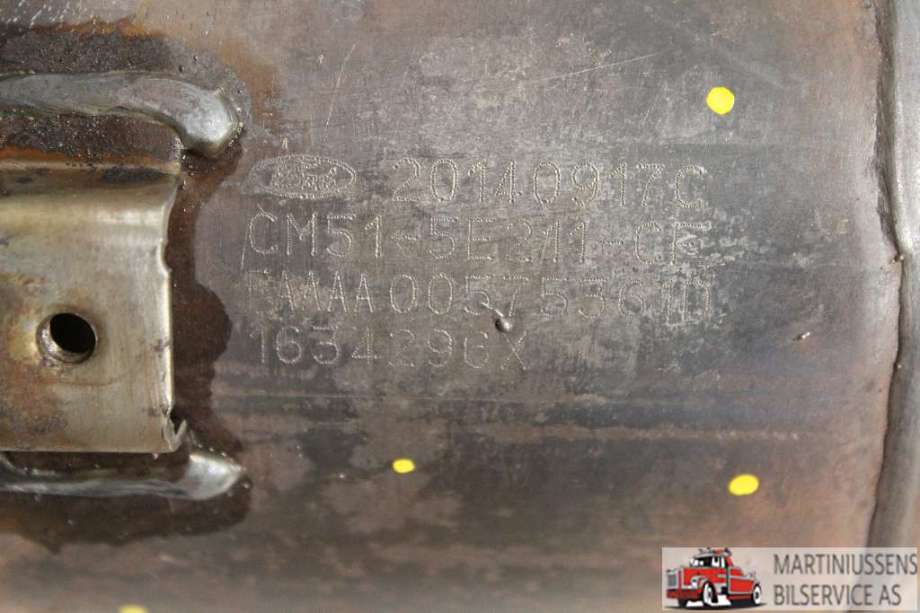 Katalysator til Ford C-Max 2010-2015 (Type II, Fase 1)  (FORD||CM51-5E211-CF)
