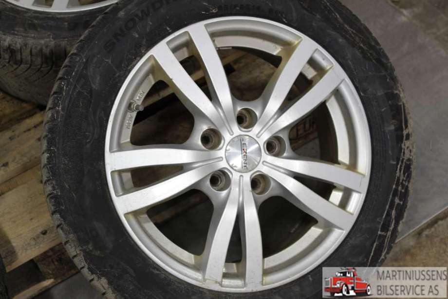Felgsett aluminium til Nissan Leaf 2018-->> (Type II)  (NISSAN|3 ET40;5X114|)