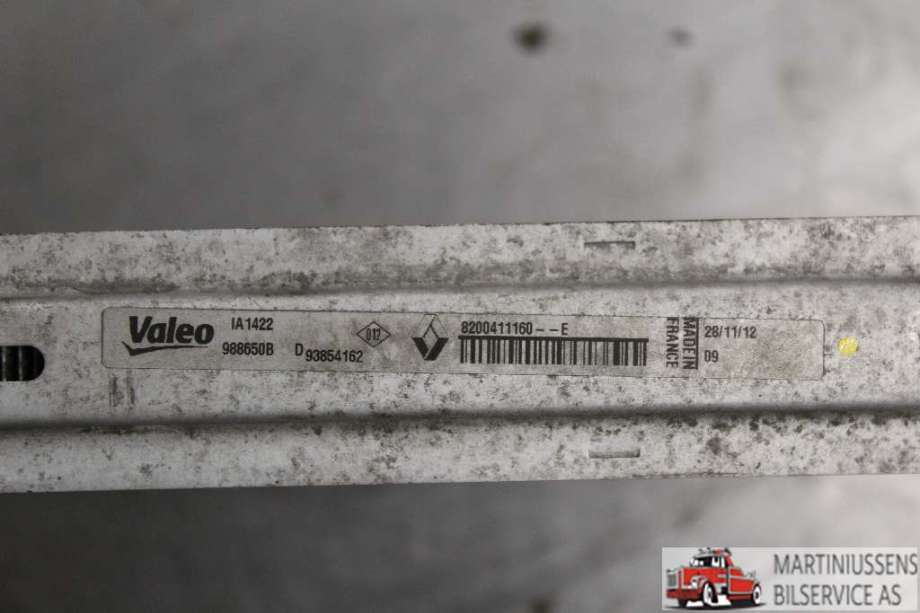 Intercooler til Opel Vivaro A 2006-2014  (OPEL||8200411160--E)
