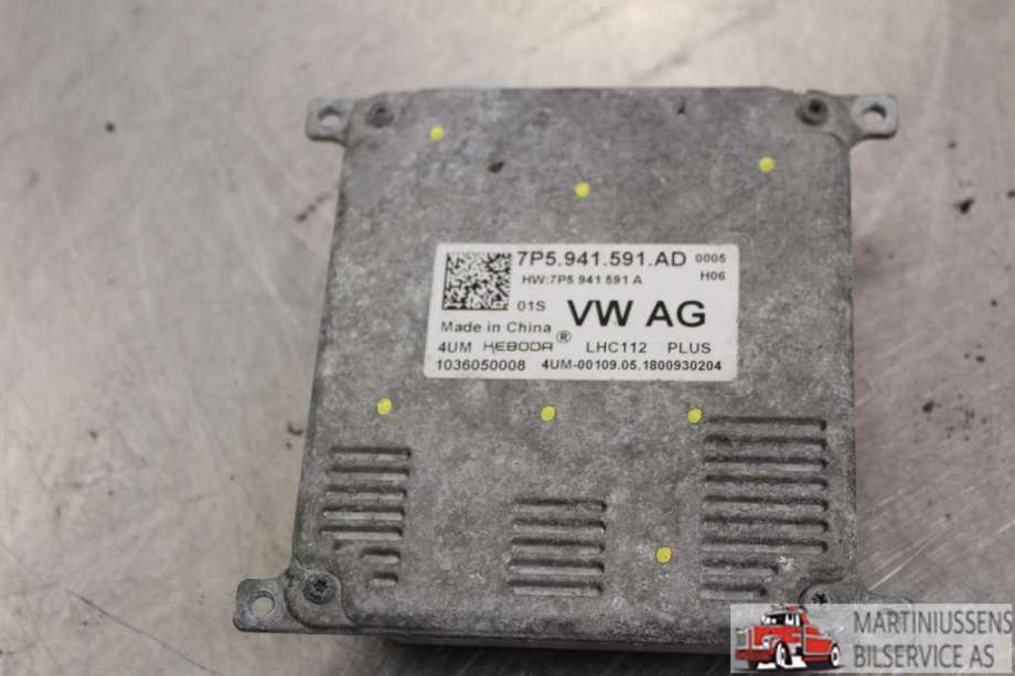 Styreenhet xenon/ballast til VW e-Golf, 2017-2020 (Fase 2)  (VOLKSWAGEN|)