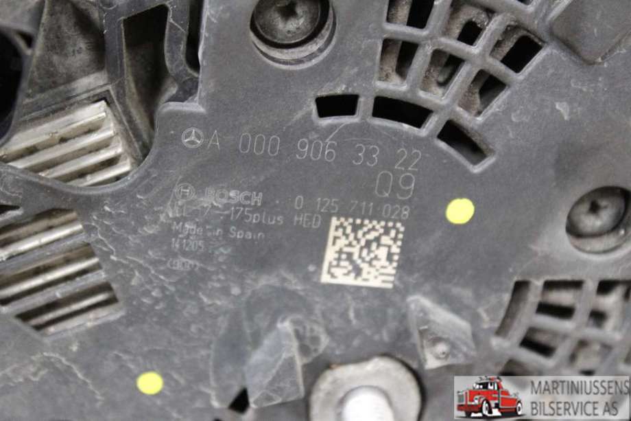 Dynamo til Mercedes CLA 2013-2019 (C117) (C117) (MERCEDES|A0009063322|)