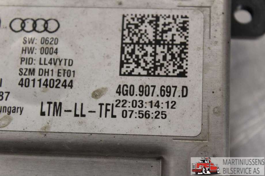 Styreenhet xenon/ballast til Škoda Octavia 2013-2016 (Type III, Fase 1)  (SKODA|4G0.907.697.D|)
