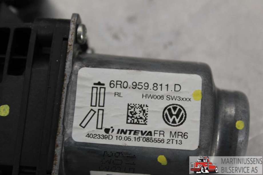 Ruteheis venstre til VW Amarok 2016-2022 (Type I, Fase 2)  (VOLKSWAGEN|6R0.959.811.D|)