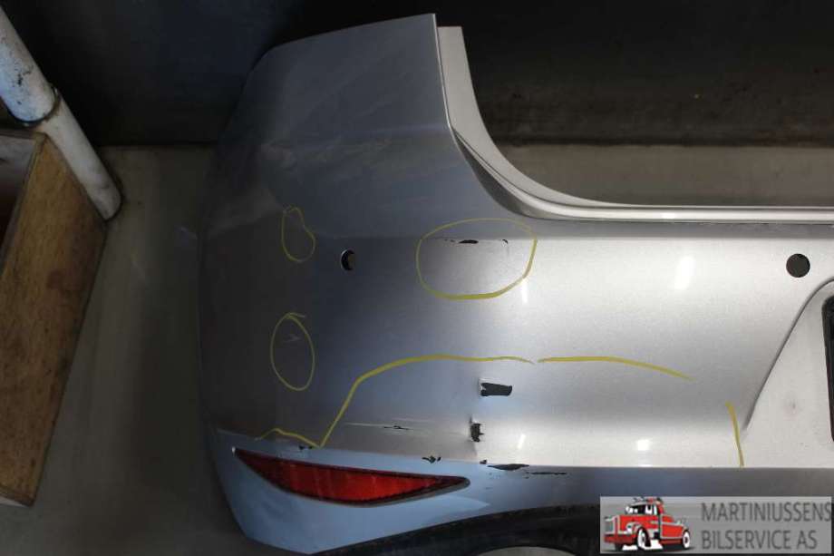 Støtfanger bak til VW Golf VII 2012-2017 (Fase 1)  (VOLKSWAGEN|)