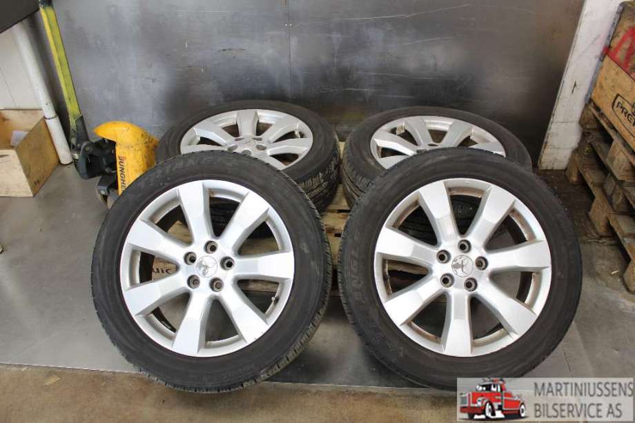 Felgsett aluminium til Mitsubishi Outlander, 2010-2012 (Type II, Fase 2)  (MITSUBISHI|3 ET38;5X114)
