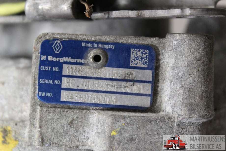 Turbo til Nissan NV200 2010-2019  (NISSAN||114825H821162190)
