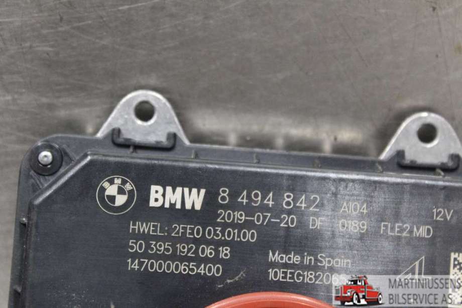 Styreenhet xenon/ballast til BMW X2 2018-->> (F39) (F39) (BMW||8494842)