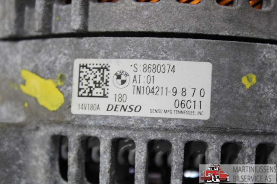 Dynamo til BMW X2 2018-->> (F39) (F39) (BMW||S:8680374)