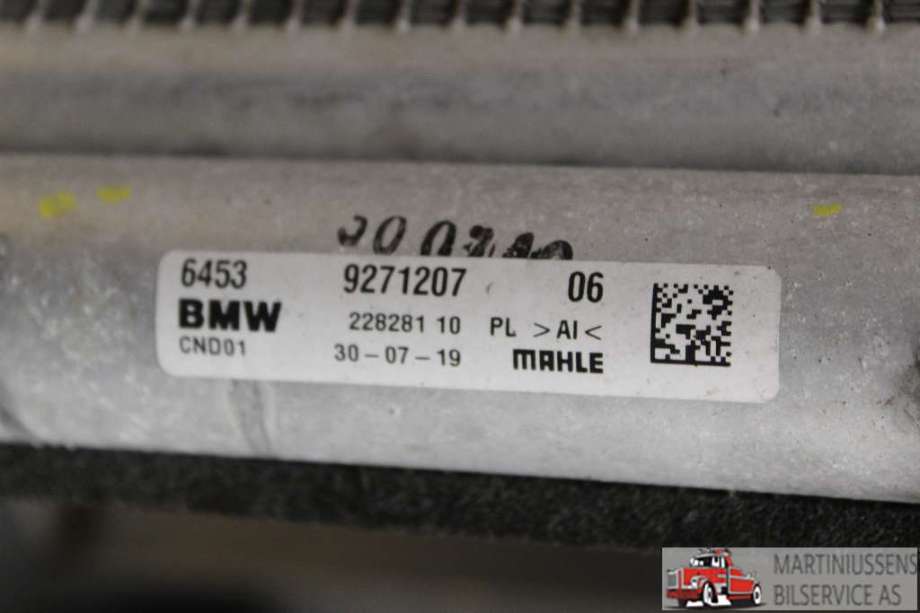 Aircondition radiator til BMW X2 2018-->> (F39) (F39) (BMW||9271207)