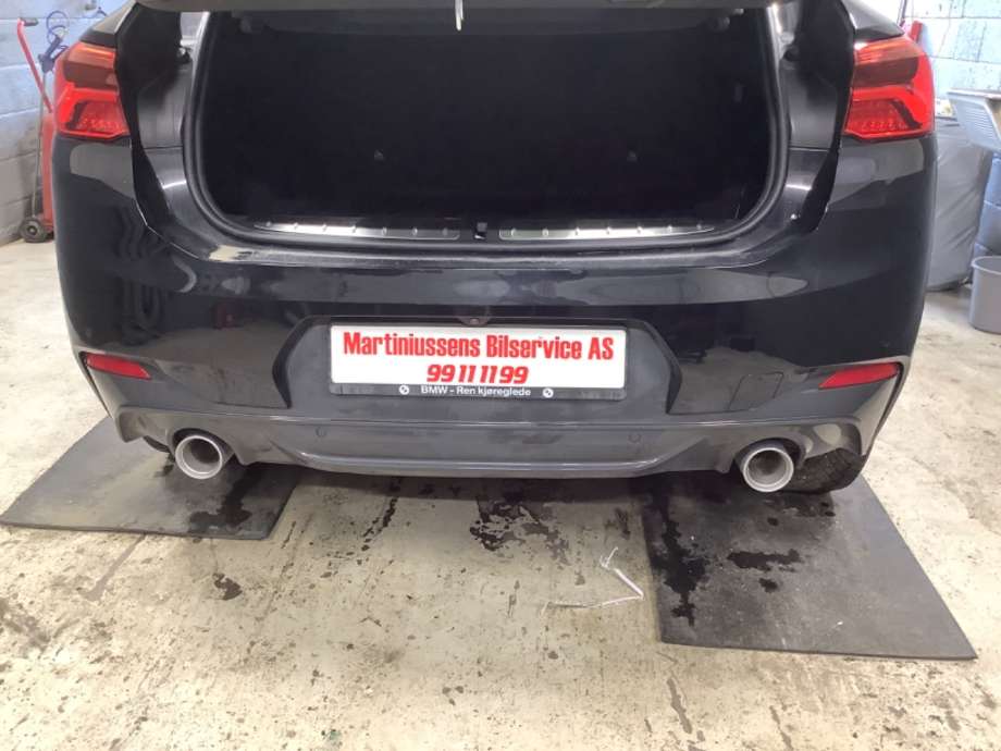 Støtfanger bak til BMW X2, 2018-->> (F39) (F39) (BMW|)