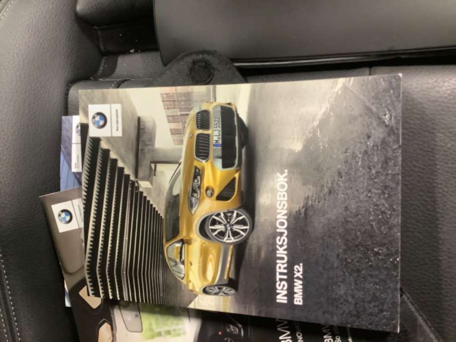 Instruksjonsbok til BMW X2, 2018-->> (F39) (F39) (BMW|)