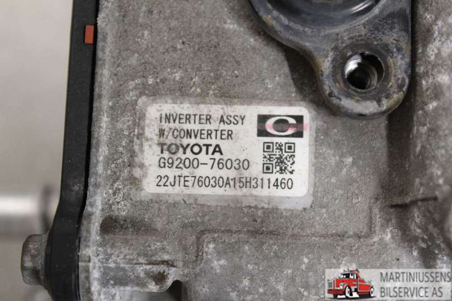 Inverter elbil til Toyota Auris 2015-2019 (Type II, Fase 2)  (TOYOTA||G9200-76030)