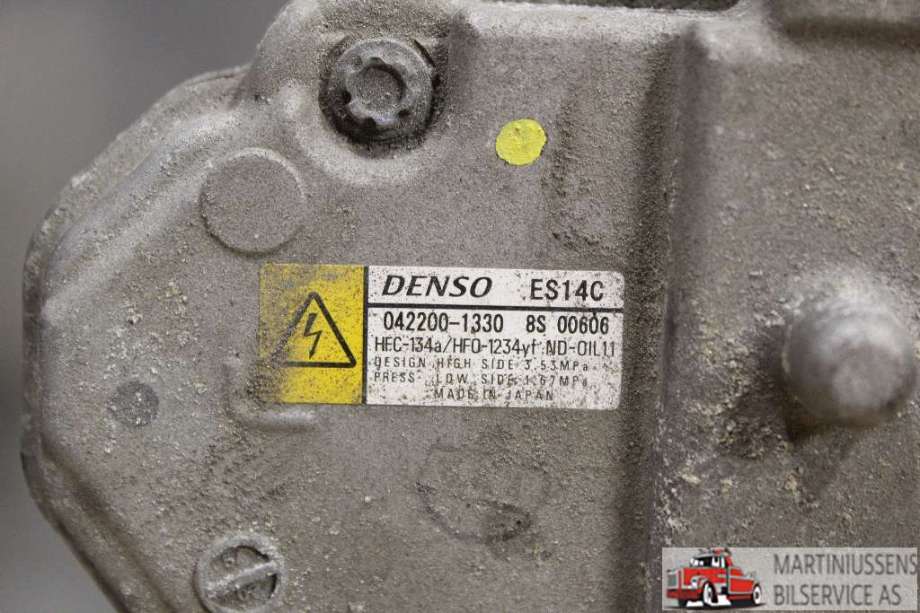 Aircondition kompressor til Toyota Auris 2015-2019 (Type II, Fase 2)  (TOYOTA||042200-1330)