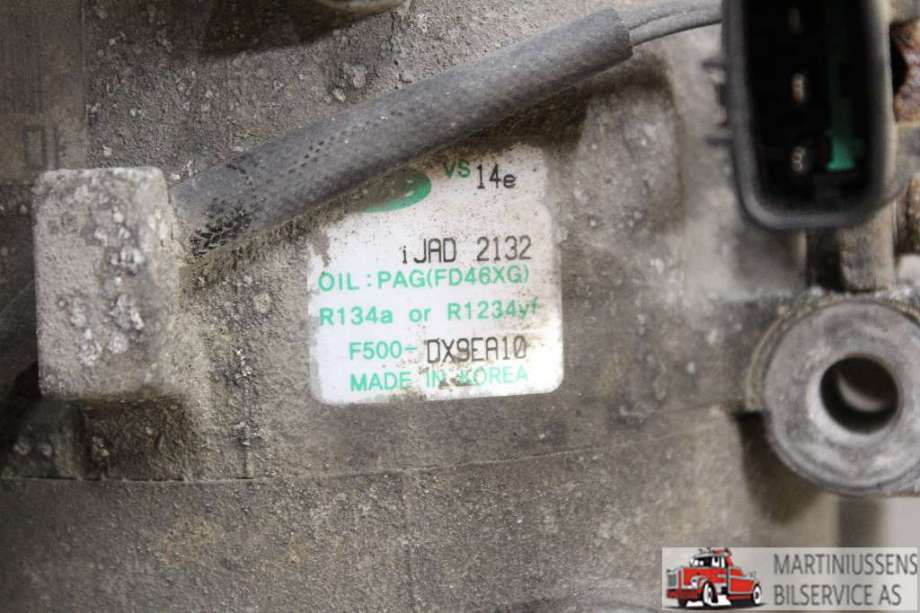 Aircondition kompressor til Kia Sportage 2010-2016 (Type III)  (KIA||F500-DX9EA10)