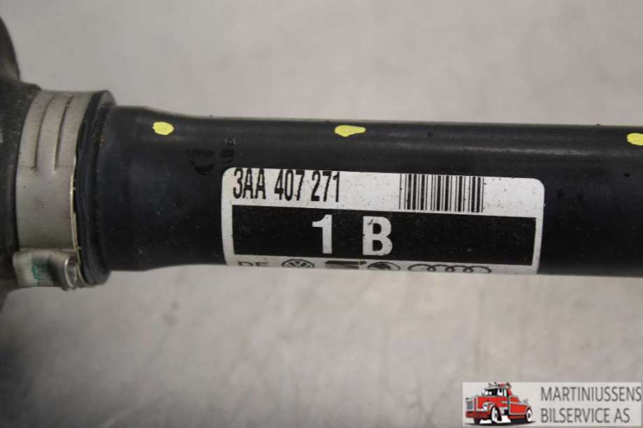 Drivaksel venstre foran til VW Caddy 2015-2020 (Type III, Fase 3)  (VOLKSWAGEN||3AA407271)