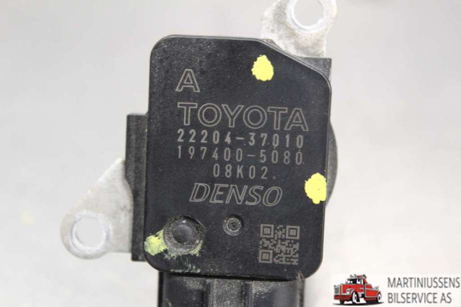 Luftmengde/luftmassemåler til Toyota Avensis 2009-2015 (Type III, Fase 1)  (TOYOTA||22204-37010)