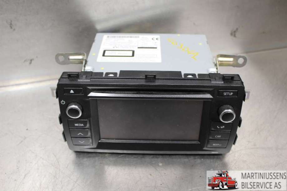 Bilstereo til Toyota Auris, 2013-2015 (Type II, Fase 1)  (TOYOTA|)