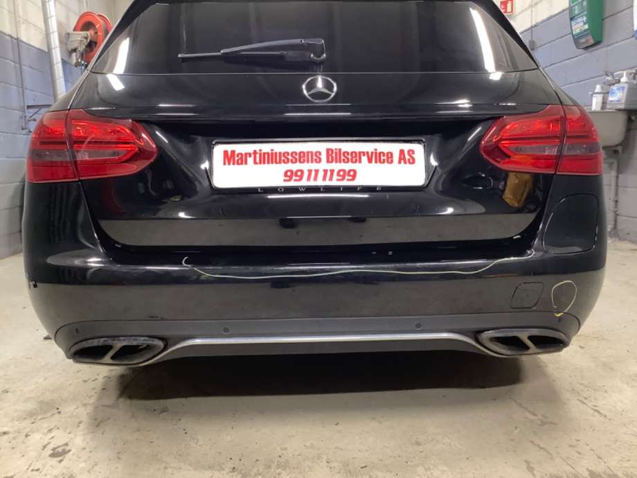 Støtfanger bak til Mercedes C-Klasse, 2014-2018 (Fase 1) (W205) (W205) (MERCEDES|)