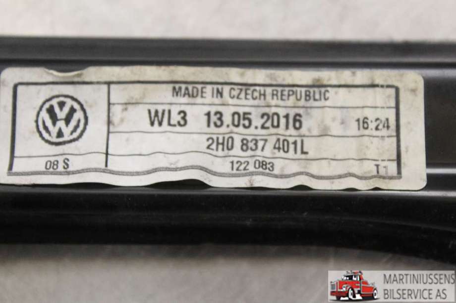 Ruteheis til VW Amarok 2016-2022 (Type I, Fase 2)  (VOLKSWAGEN||2H0 837 401L)
