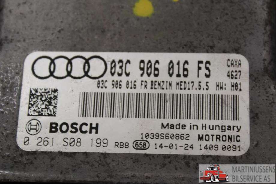 Styreenhet motor til Audi A1 2010-2014 (Type I, Fase 1)  (AUDI||03C 906 016 FS)