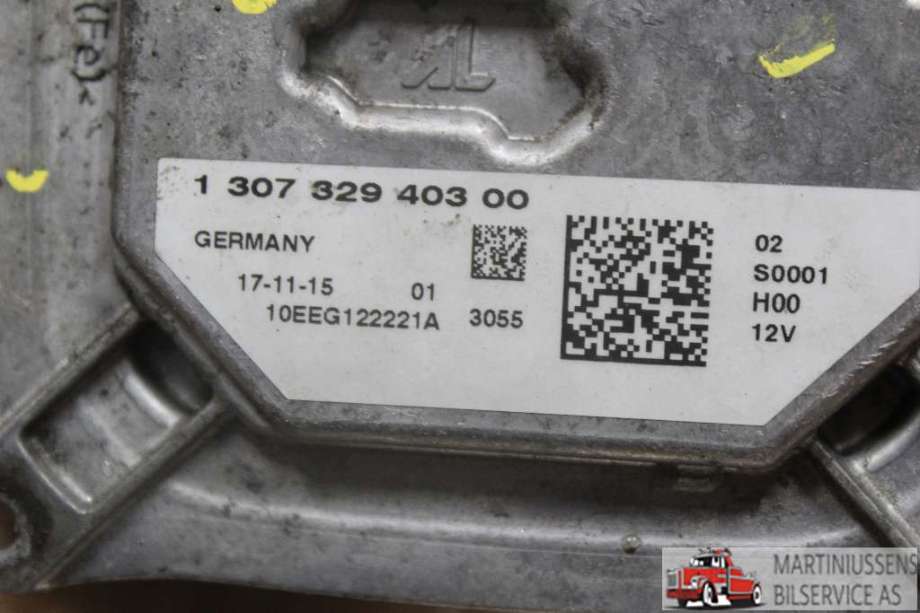 Styreenhet xenon/ballast til Peugeot 308 2013-2021 (Type II)  (PEUGEOT|1 307 329 403 00)